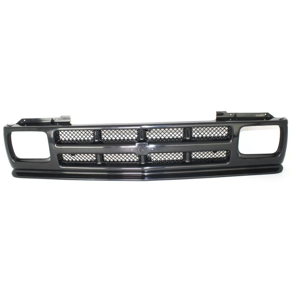 Fits 1991-1993 Chevrolet S10 Pickup 1991-1994 S10 Blazer New Front Grille Black - Image 4 of 4
