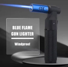Honest Powerful 1300C Windproof Torch Blue Flame Gun Lighter Spray Adjust Camp