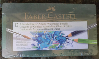 Faber Castell Artist Albrecht Durer Watercolor Pencils, Set of 12, Sealed