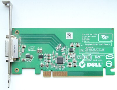 Dell E-G900-04-2600(B) DVI-D Graphic Video Card