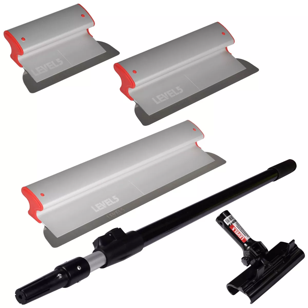 LEVEL5 Drywall Skimming Blade Set 10