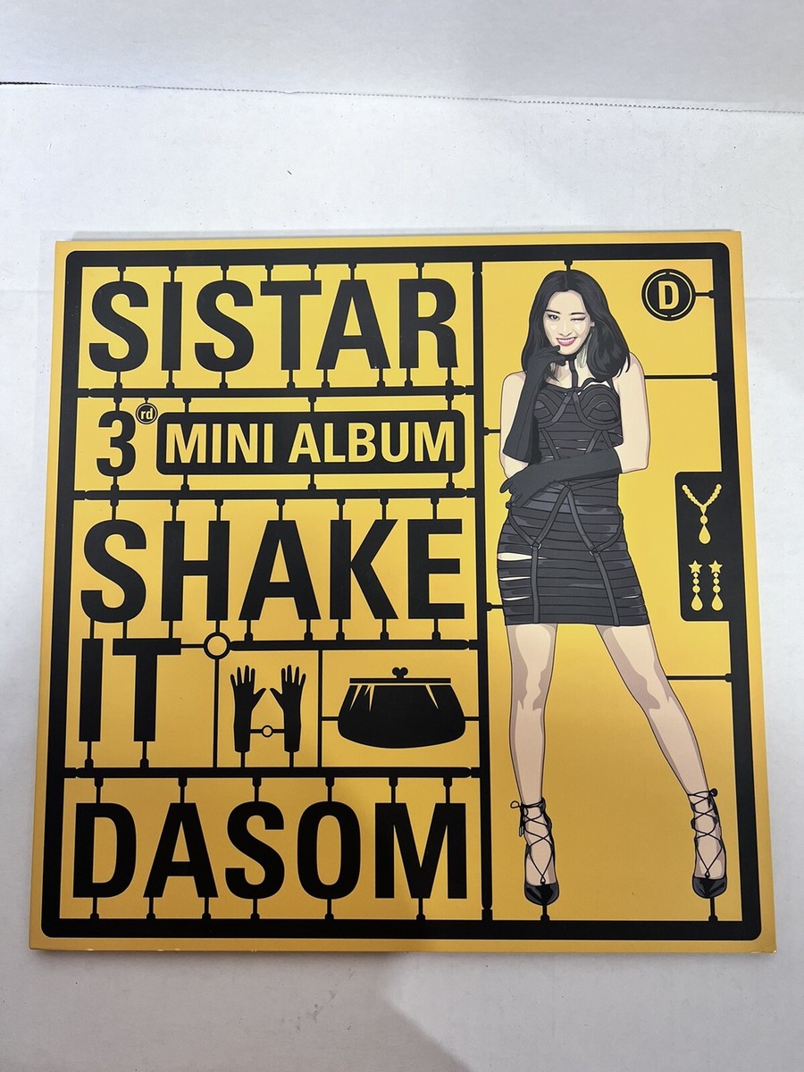 SISTAR 3rd Mini Album Shake It CD Photocard Rare OOP Dasom Ver. | eBay