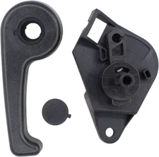Hood Release Pull Handle Lever and Mounting Bracket Assembly
