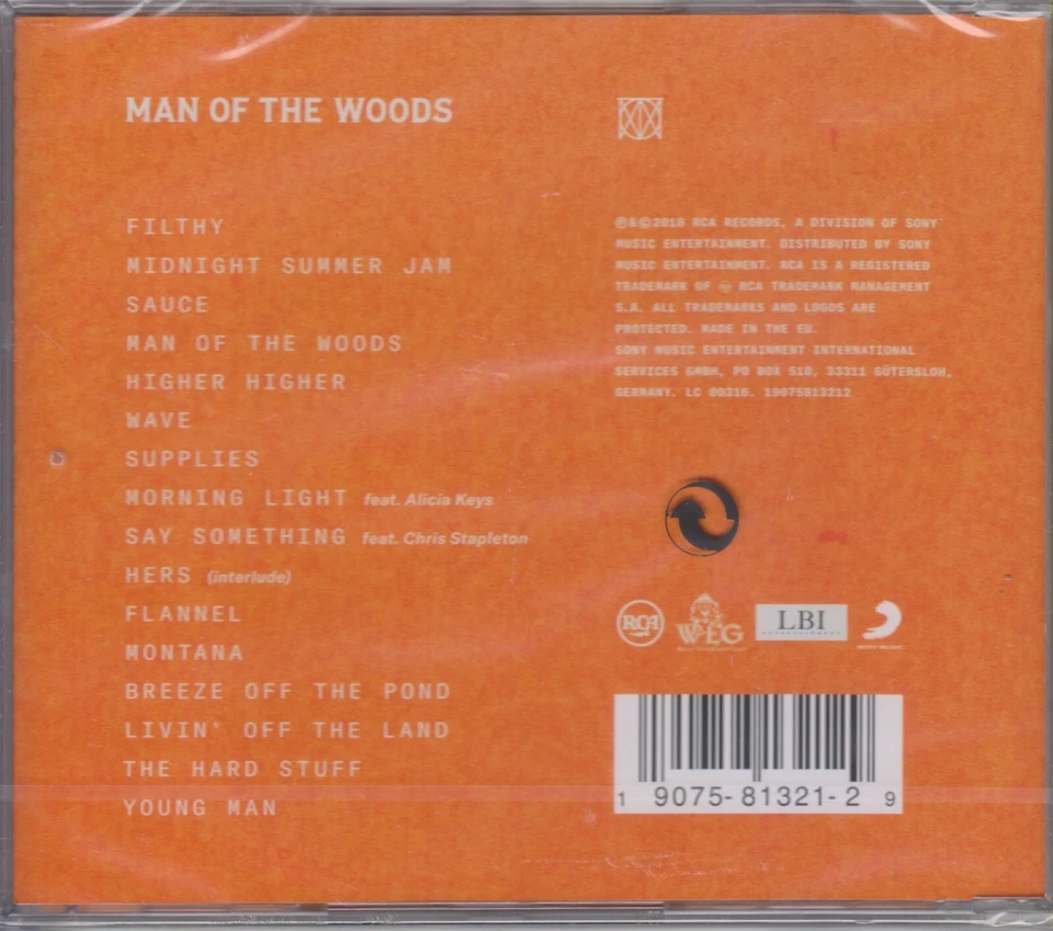 Justin Timberlake - Man of the Wood - Album neuf sous blister - Photo 2/2