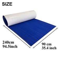 EVA Foam Boat Decking Sheet Mat Faux Teak Marine Flooring Yacht Antislip Carpet