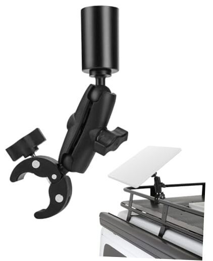 Starlink Mini Mount - Adjustable RV Ladder and Rail Clamp for Secure Setup