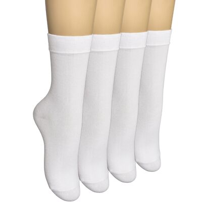 Women's Thin Rayon Socks Seamless Toe Dress Socks Women with Gift Box