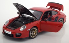 PORSCHE 911 997 GT2 RS 2010 RED AUTOART 77964 1:18 LHD ROSSO ROT ROUGE