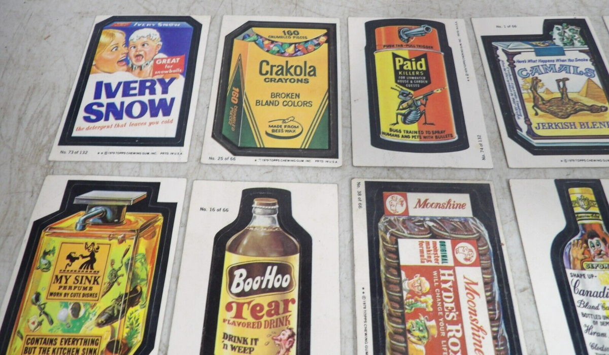 27 Vintage 1979 Topps Wacky Packages Cards Wacky Pack Stickers | eBay