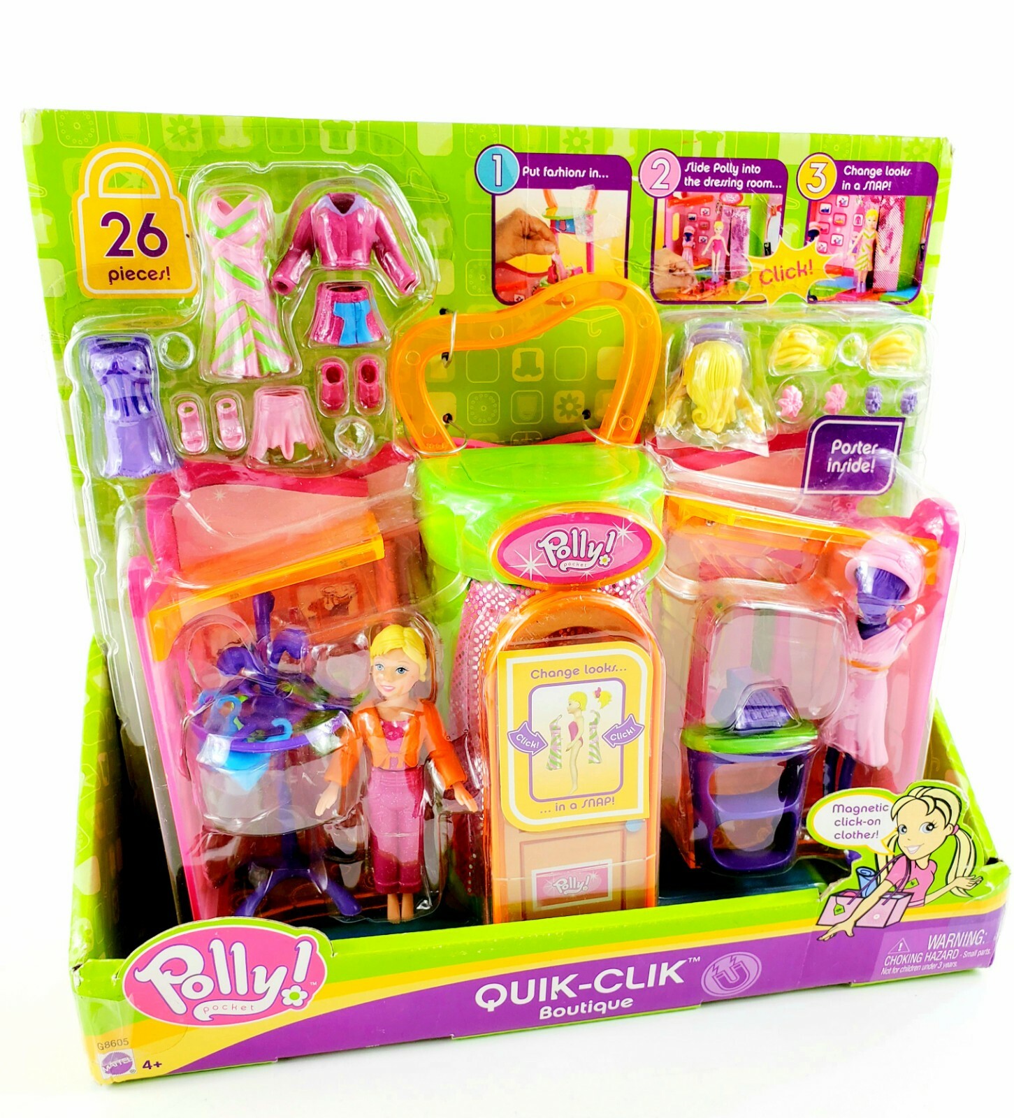 polly pocket changing room