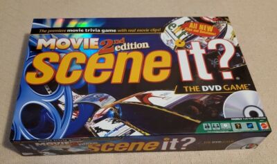 Scene It? Movie 2nd Edition DVD Game, COMPLETE