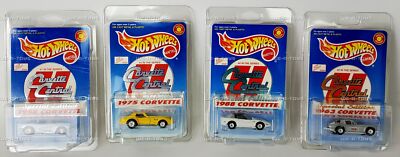 ホットウィール Corvette Central シリーズ　＃1〜4 Hot Wheels Lot of 4 Corvette Central Special Edition