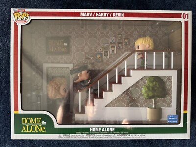 HOME ALONE Deluxe Funko Pop Moment Marv Harry And Kevin 01 Walmart Exclusive NEW