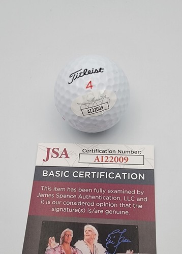 JOHN DALY PGA SIGNIERTER GOLFBALL JSA MASTERS TITLEIST - Bild 2 von 2