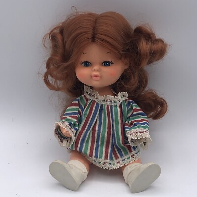 Playmates Red Head Doll With Dress Socks Shoes And Bloomers Made In Hong Kong