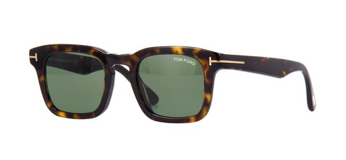 Tom Ford DAX FT 0751 Dark Havana/Green 