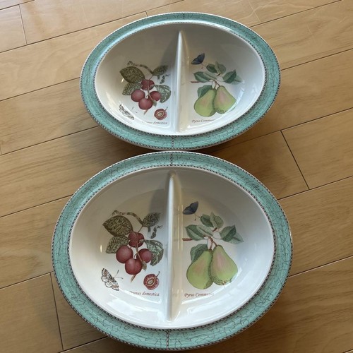 Wedgwood Sarah S Garden 2 Deep Plate Ovals From Japan
