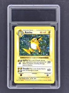 1st Edition Shadowless Raichu | eBay