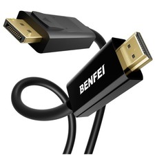 Long-lasting 6ft DisplayPort to HDMI 5 Pack