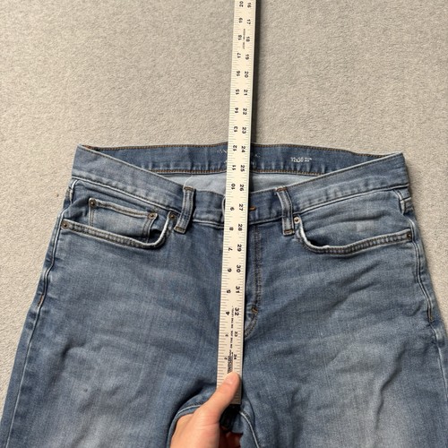 Banana Republic Travel Jeans Mens 32x30 Blue Denim Faded Athletic Stretch Adult - Picture 6 of 10