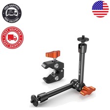 9.8" Adjustable Magic Arm Camera Mount - Perfect for Monitors  Action Cameras
