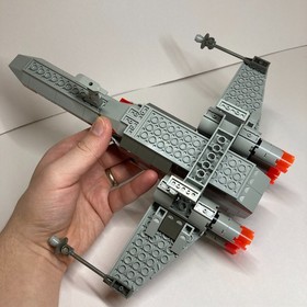 LEGO Star Wars X-Wing Fighter 7146 Incomplete With Instructions Read