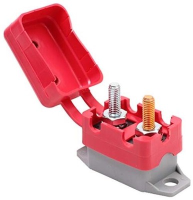 Fastronix 30A 12V Type 1 Automatic Reset Circuit Breaker with Cover 30 Amp