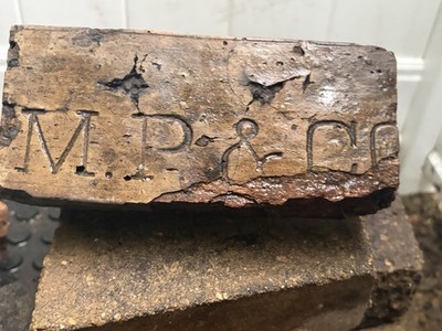 Authentic Historic Chicago Common Stamped Bricks - Whole & Half Pieces