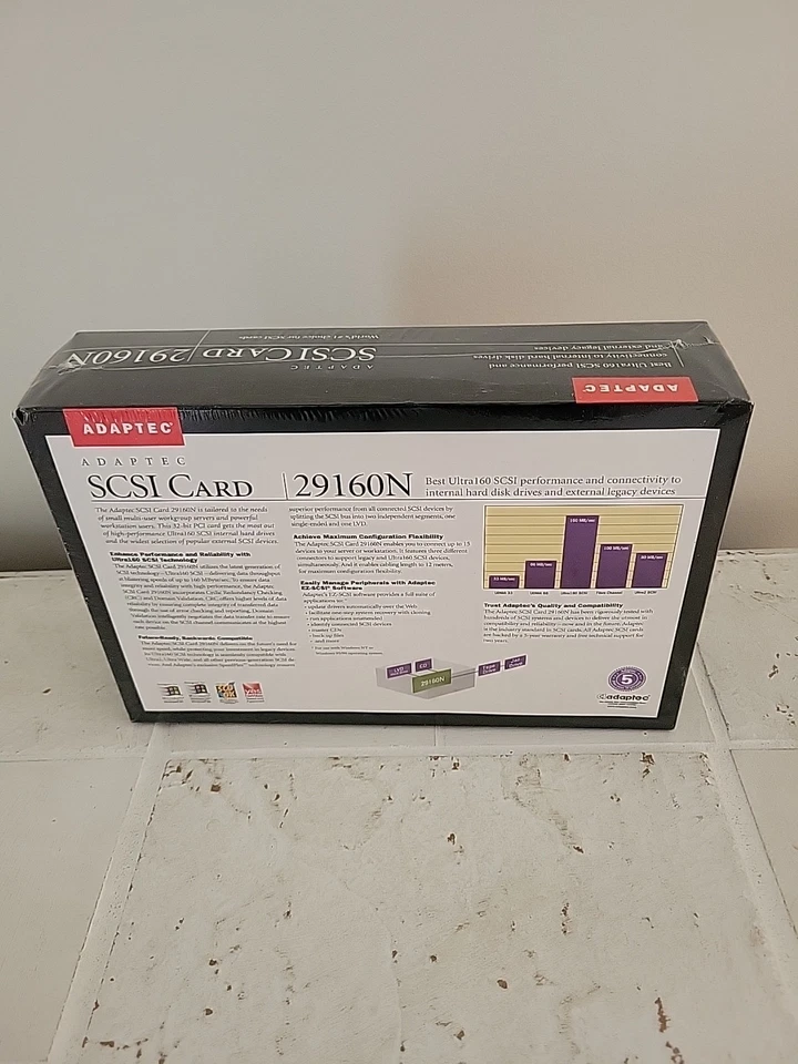 Adaptec SCSI Card 29160N Kit (1835000) *BRAND NEW*^ - Image 2 of 4