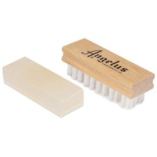 Suede Nubuck Cleaner Kit - 1 Cleaning Eraser Block and 1 Nylon Bristle Brus...