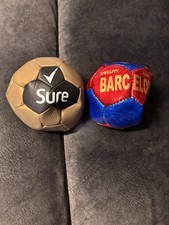 Mini Footballs x 2 Football, Sure And Barcelona