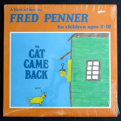 Vinyl LP The Cat Came Back Fred Penner Children s Record 1980 SL-0209 VG