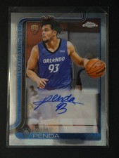 Noah Penda 2025-26 Topps Chrome Basketball RC Auto [eric15