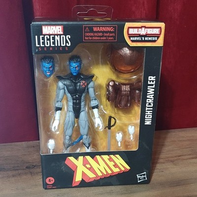 Marvel Legends Series X-Men Nightcrawler Boxed Build-A-Figure Marvel's Nemesis