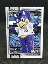 Topps 2026 Series One Dinger Colorado Rockies Mascot M-4 Baseball Card