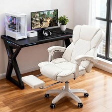 UK Office Desk Chair High Back Adjustable Height Ergonomic Swivel Computer Chair