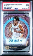 2022 BOWMAN UNIVERSITY INCEPTION AUTOS #PH PJ HALL PSA 9 AUTO