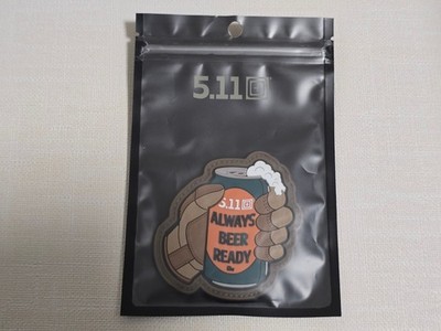Original 5.11 Five Eleven Klett Patch STYLE: 92358 ALWAYS BEER READY PATCH OVP