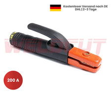Elektrodenhalter Elektrodenklemme Wolf 200A MMA E-Hand Schwei&szlig;en WELDCUT NEU