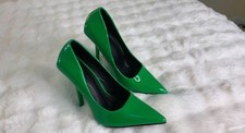 green stilettos