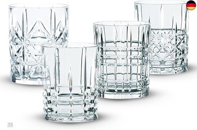 Nachtmann 4-teiliges Gläser Set, 345 ml, Highland, 95906, Trinkgläser aus K