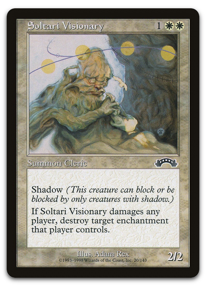Soltari Visionary #20 (LP) Exodus EXO Magic MTG