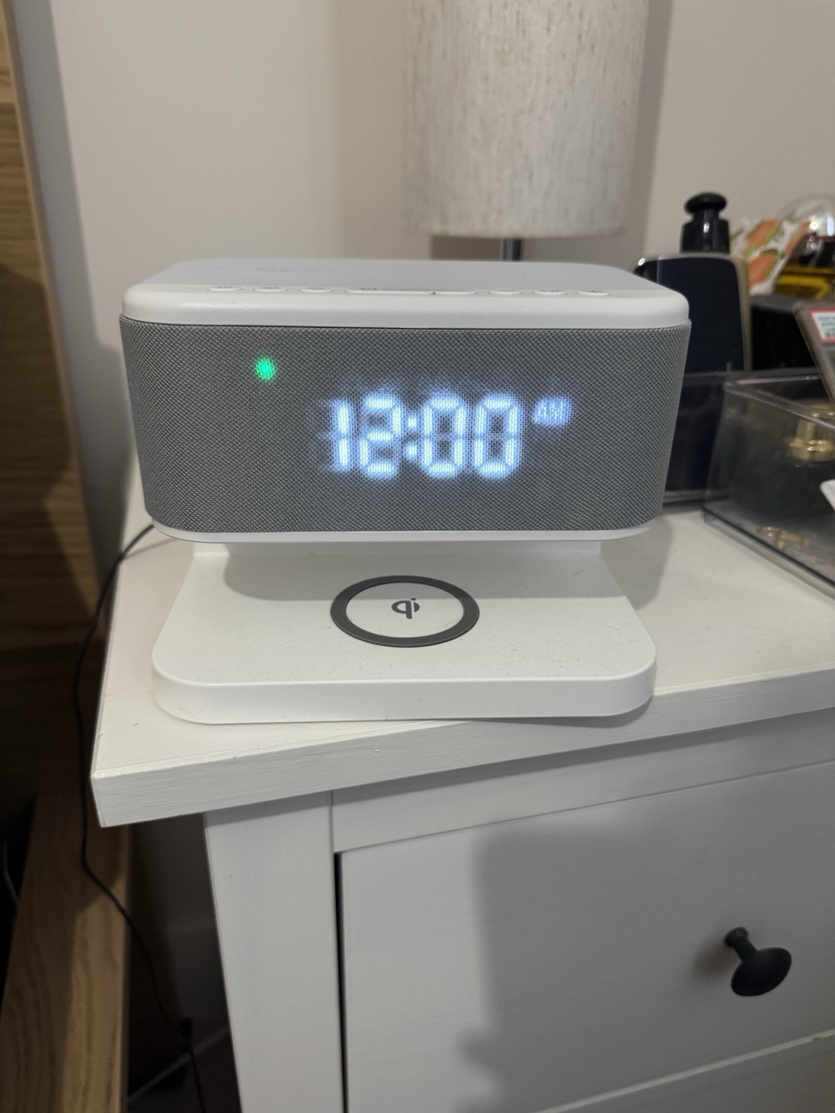 Harmony PTHRM Digital Alarm Clock With Wireless Dock Charging