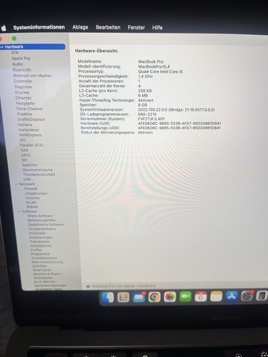 Apple MacBook Pro 13,3 Zoll Full Set - Modell A2159 128GB - Afbeelding 3 van 13