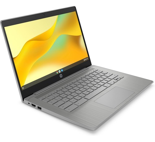 HP Chromebook 14a-ne0013dx 14" HD computer portatile Intel Celeron N4120 4 GB RAM 64 GB eMMC - Foto 2 di 6