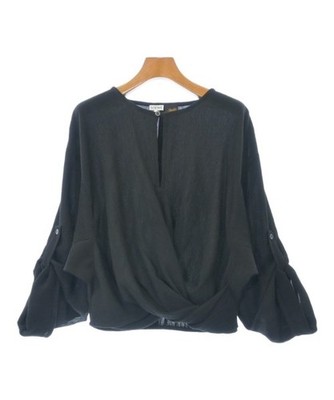 LOEWE Blouses Black 32(Approx. XXS) 2200604101075