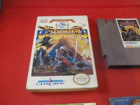 Magic of Scheherazade (Nintendo NES) COMPLETE w/Game, map, manual, *damaged box*