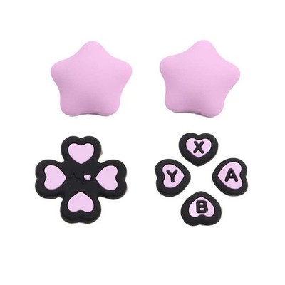 Express Yourself with Cute Silicone Button Cap Set für Nintendo Switch 2