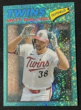 2026 Topps Heritage - Light Blue Sparkle - #319 - Matt Wallner - Twins