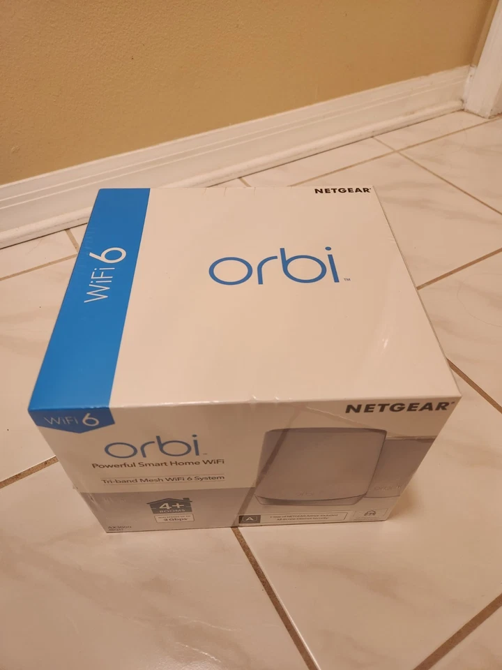 Netgear Orbi AX3000 Rbk652 Tri-Band Mesh Wi-Fi 6 System 4+ Rooms Up to 3,500 Sq - Image 3 of 3